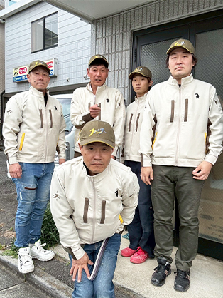 5人の社員