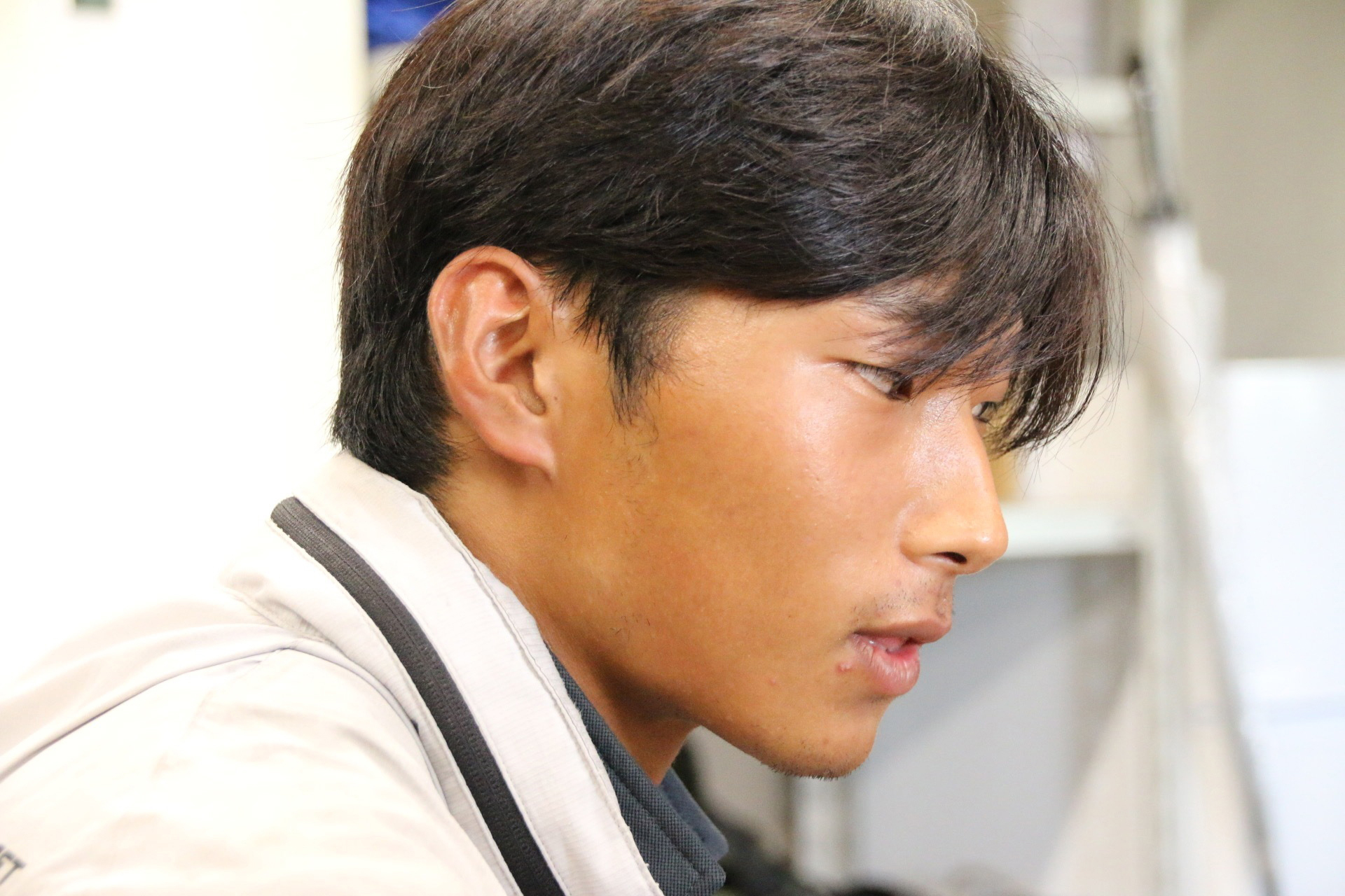 施工リーダー K.Mさんの顔写真